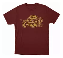 Remera Basket Nba Cleveland Cavaliers Alternativo Simple