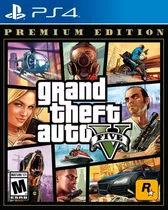 Grand Theft Auto V  Gta Premium Edition Rockstar Games Ps4 Físico