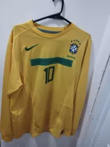 Camiseta Selección De Brazil 10 Kaká 