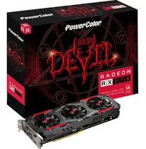 Placa De Vídeo Amd Powercolor Red Devil Rx 570 4gb Ótimo 