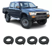 T Hilux D/c 1989/2004 Burletes Puertas Delanteras + Traseras