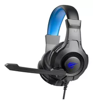 Headset Gamer Havit Gamenote H2031d Preto/azul