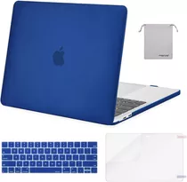 Carcasa Rigida Para Macbook Pro13 2019 2018 2017 Azul Oscuro