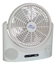 Ventilador Multinacional Lampara Led Mp3 Radio Fm Bluetooth