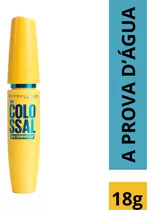 Maybelline Máscara De Cílios The Colossal À Prova D'água Cor Preto