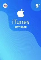 Gift Card Itunes (usa) - 5 Usd