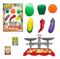 Kit Comidinhas Infantil Kit Cozinha Mercadinho Frutinhas Top