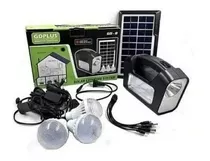 Kit De Emergencia Con Ampolletas Carga Solar