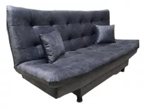 Sofa Cama Click Clack Variedad De Colores Y Telas 