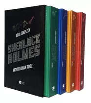 Box Livro Sherlock Holmes Obra Completa 4 Volumes Lacrado