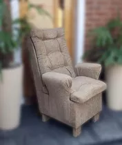 Sillon Ideal Operados De Cadera Abuelos Tela Chenille