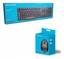 Teclado Mouse Barato Basico Com Fio Usb Qualidade