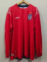 Camiseta Suplente Selección De Inglaterra , Umbro, 2004, Xl