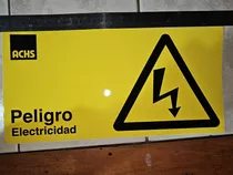 Señaletica Achs Peligro Electricidad 