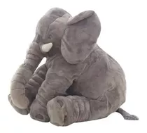 Almofada Elefante Pelúcia Travesseiro 60cm Bebê Antialérgico
