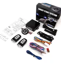 Sistema Keyless Startstop Universal Com 2 Chaves Chip Alarme