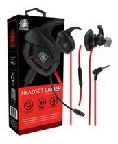 Fone De Ouvido In-ear Gamer Nemesis Nm-1017