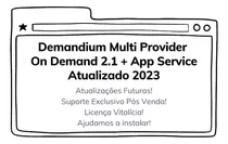 Demandium Multi Provider On Demand 2.1 + User App