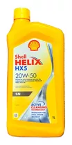 Aceite 20w50 Mineral Shell Helix Hx5 Importado