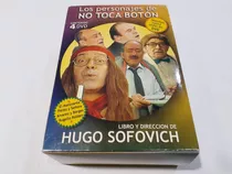 Los Personajes De No Toca Botón - 4dvd Box Set Nacional Ex