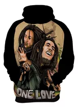 Blusa De Frio Bob Marley Rei Do Reggae Rasta Moletom 07