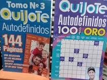 Autodefinidos Quijote X 6, 100 Pag+3 Autodef Quijote,50 Pg