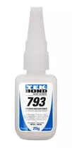 Cola Instantânea Tekbond 793 - 20g Super Bond Transparente