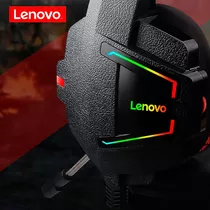 Audifono Con Microfono Lenovo Hu85 Gamer Para Pc 