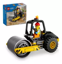 Lego City 60401 Rolo Compressor De Construção