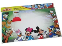 Pizarra Mickey Bifaz Con Crayones Y Borrador