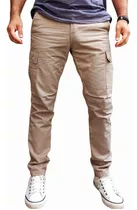 Pantalon Cargo Chupin Gabardina -solo Mercadenvios- .