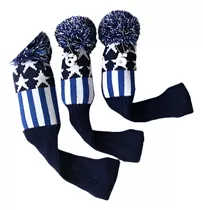 Estados Unidos Bandera Knited Golf Headcovers Set   1 3 5 Pa