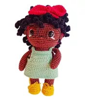 Amigurumi Mini Mim Alice Boneca De Crochê 