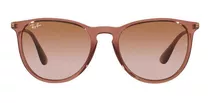 Anteojos De Sol Ray-ban Erika Transparent Light Brown Grad