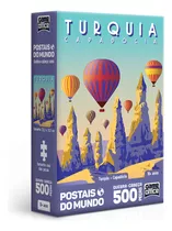 Quebra Cabeca Postais Do Mundo Turquia Nano 500 Pc Toyster