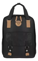 Mochila Saxoline Nora 20 Litros Look Nordico Color Negro