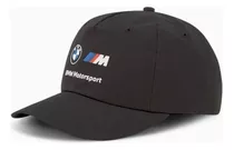 Boné Puma Bmw Mms Heritage Aba Curva Strapback Adulto Preto