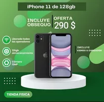 ® iPhone 11 128 Gb Nuevos Y Liberados+forro+tienda Física 