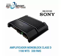 Amplificador Sony Monoblock 1100w Xm-gs100