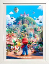 Póster De Película Súper Mario Bros. Afiche Enmarcado