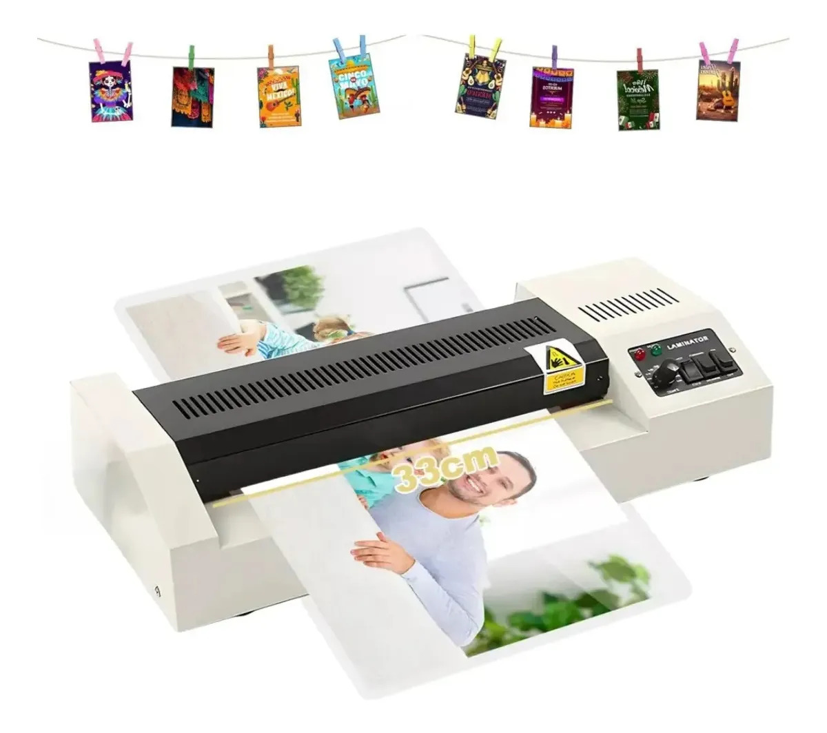 Máquina Laminadora Doble Carta Profesional Para Oficina
