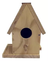 Casa Para Pájaros De Madera De Areco Maderas 54mm Entrada