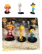 One Piece 3 Personagens Cartela Personalizada Chopper Sanji