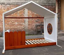 Cama Montessori Casita De Plaza Y Media 