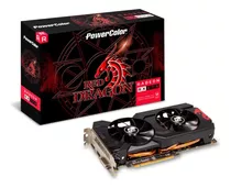 Placa De Vídeo Amd Powercolor Red Dragon Radeon Rx 580 8g