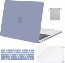 Carcasa Rigida Para Macbook Pro13 2019 2018 2017 Gris Lavand