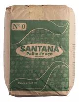 Kit Palha De Aço Com 20 Unidades N°0 Esponja De Aço Santana