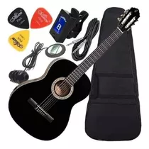 Kit Violão Giannini Acústico Aço C/ Acessórios S14 Bk