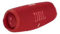 Parlante Jbl Charge 5 Jblcharge5 Portátil Con Bluetooth Waterproof Red 110v/220v 