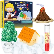 Kit De Ciencia Niños 4 Experimentos Científicos Volca...